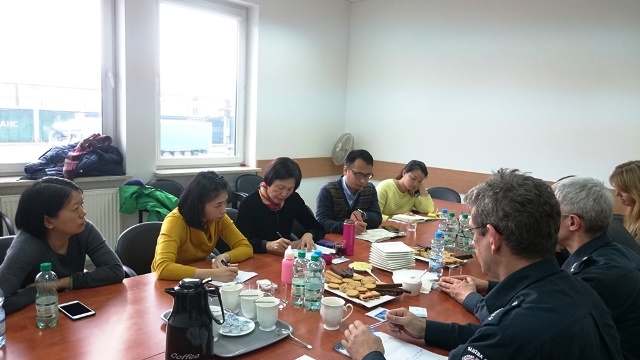  Delegacja z Chin w Maaszewiczach