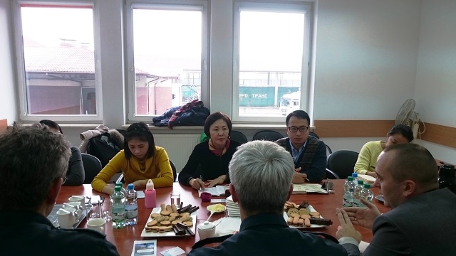 Delegacja z Chin w Maaszewiczach