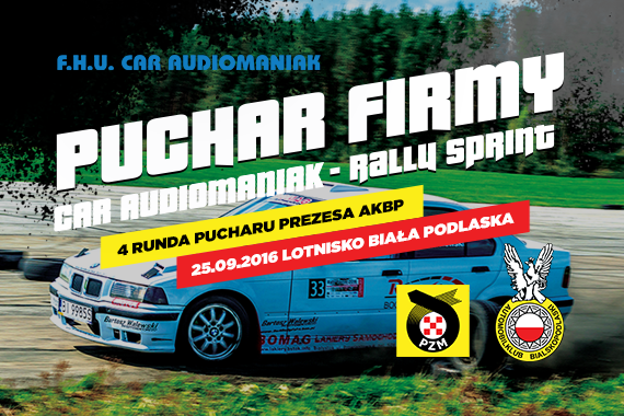 IV Runda Pucharu Prezesa Automobilklubu Bialskopodlaskiego w Rally Sprintach 2016, XII Runda Pucharu