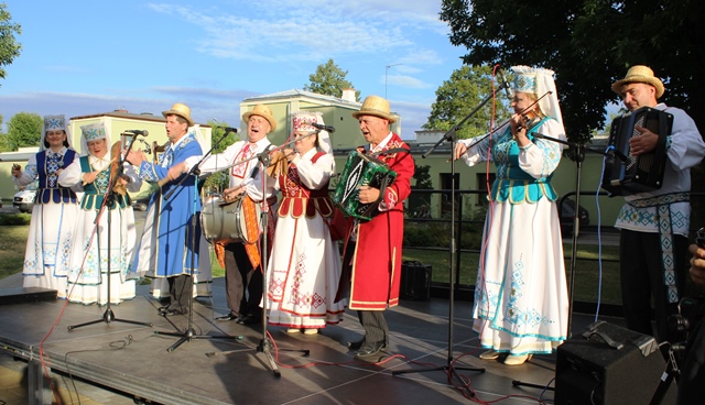 Koncert biaoruskich zespoów ludowych - relacja