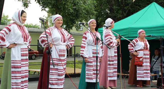 Koncert biaoruskich zespoów ludowych - relacja