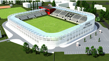 Wizualizacja stadionu miejskiego