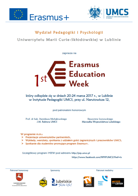 I Erasmus Education Week