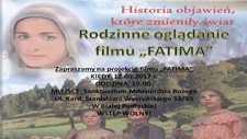 Biaa Podlaska - Rodzinne ogldanie filmu "Fatima"