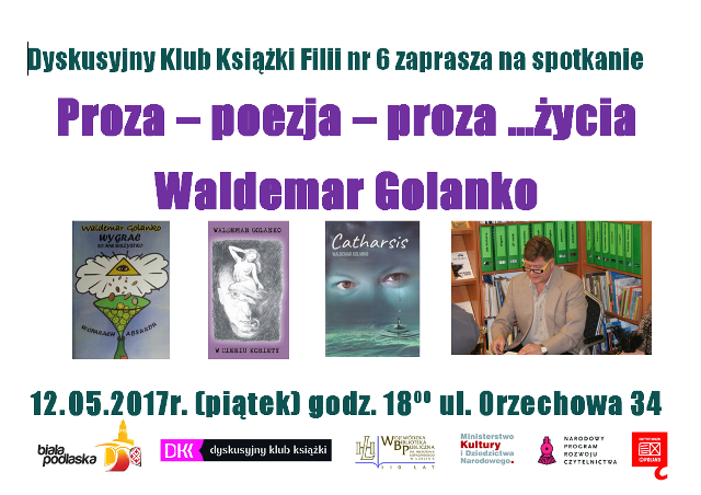 Spotkanie autorskie z Waldemarem Golanko