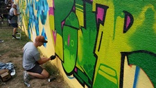 Relacja z 3 malowania graffiti w Terespolu