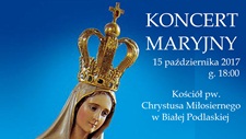 Zaproszenie na Koncert Maryjny
