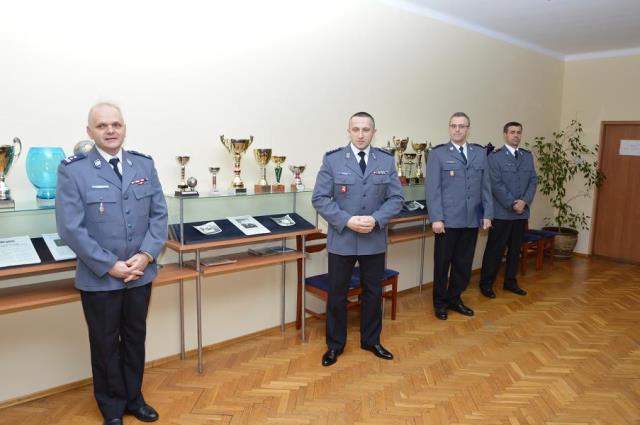 Poegnanie Komendanta Miejskiego Policji w Biaej Podlaskiej