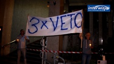Protestowalii rwnie pod BIALSKIM SDEM