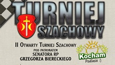 II Otwarty Turniej Szachowy pod patronatem senatora RP