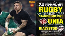 Mecz rugby Unia Brześć-Białystok