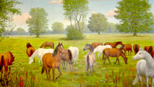 Bazyli Albiczuk - Konie